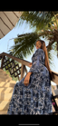 Robe MARIAMA Bleu