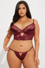 Ensemble lingerie BIANCA Rouge