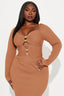 Robe STEPHANIE Marron