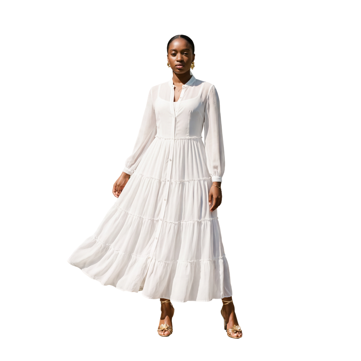 Robe DIATOU Blanc