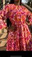 Robe MARIAMA Rose