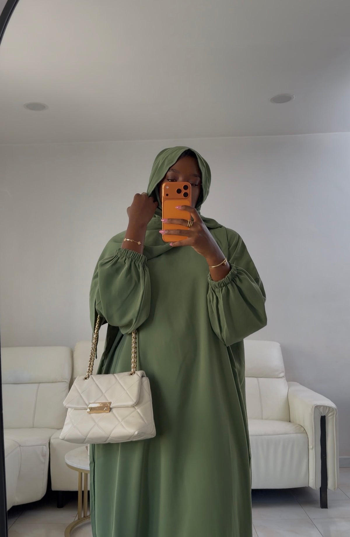 Robe de prière - Hijab intégré COULEURS