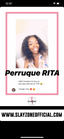Perruque RITA Virgin
