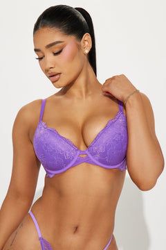 Soutien-gorge PushUp FLORA Violet