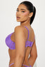 Soutien-gorge PushUp FLORA Violet