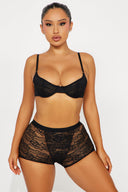 Ensemble lingerie LINDA Noir