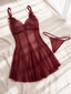 Ensemble nuisette NINA Rouge