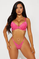 Soutien-gorge PushUp FLORA Rose