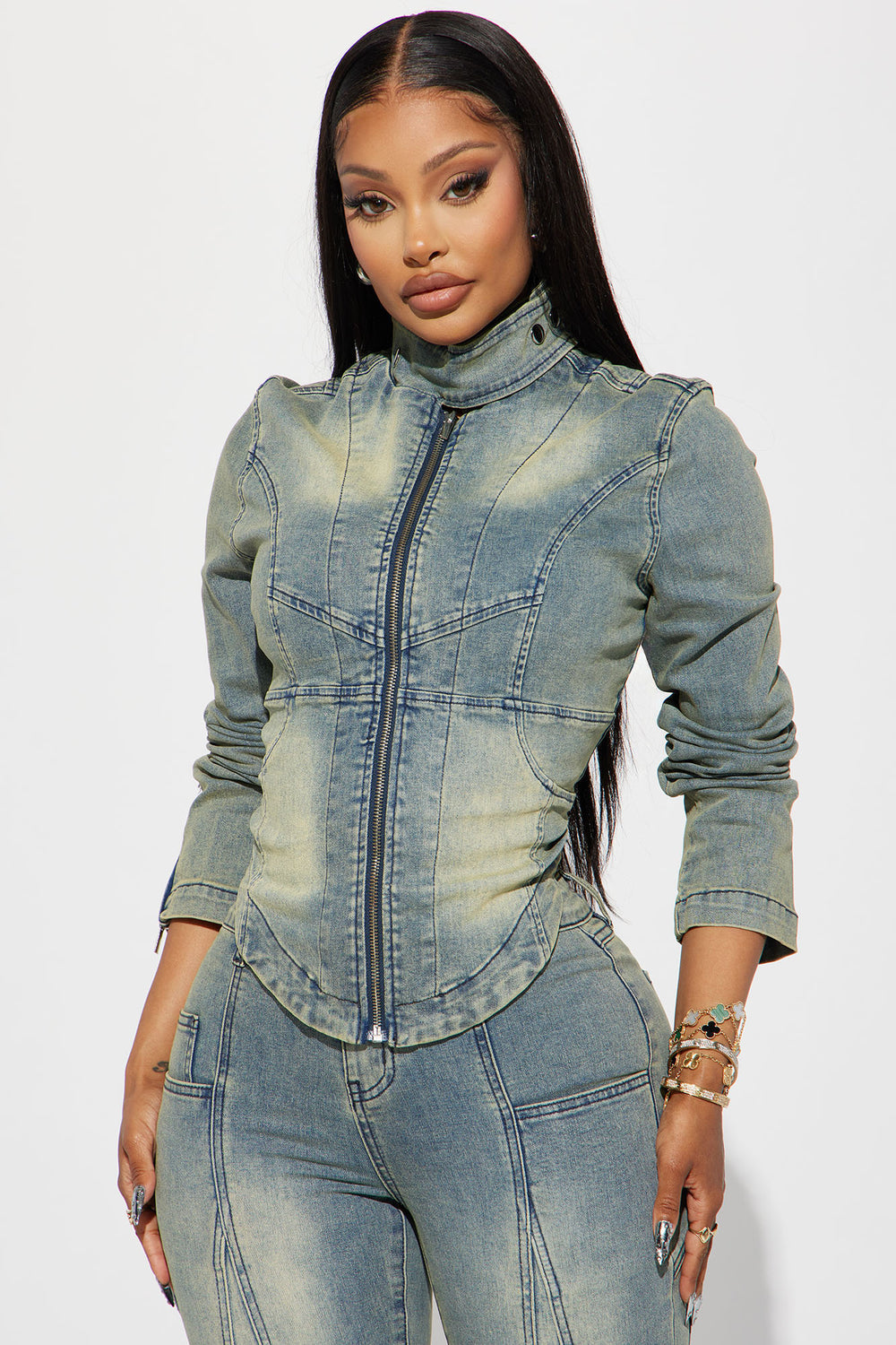 Veste denim CHARLOTTE