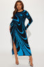 Robe AMARA Bleu