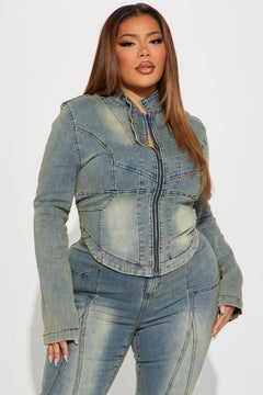 Veste denim CHARLOTTE