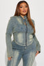 Veste denim CHARLOTTE