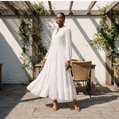 Robe DIATOU Blanc