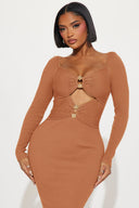 Robe STEPHANIE Marron