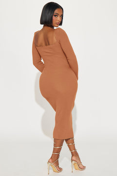Robe STEPHANIE Marron