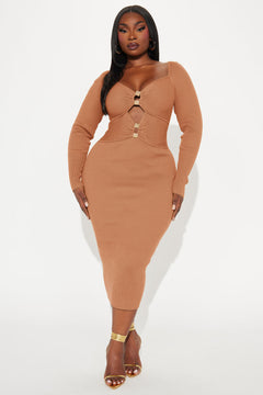 Robe STEPHANIE Marron