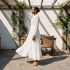 Robe DIATOU Blanc