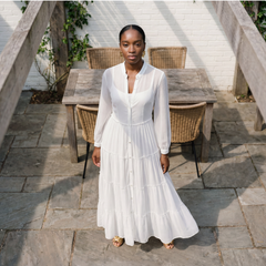 Robe DIATOU Blanc