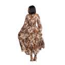 Robe MARIAMA Marron