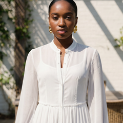 Robe DIATOU Blanc