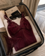 Ensemble nuisette NINA Rouge