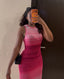 Robe ANNISSA Rose