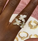 Bague plaqué OR 18K (8 modèles)