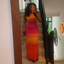 Robe ANNISSA Rose Orange