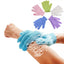 Lot de 2 Gants de douche exfoliants
