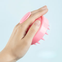 Brosse silicone shampoing