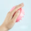 Brosse silicone shampoing
