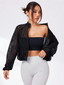 Veste pull Sport Perforée
