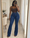 Jeans LESLIE Bleu