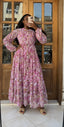 Robe MARIAMA Rose