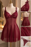 Ensemble nuisette NINA Rouge