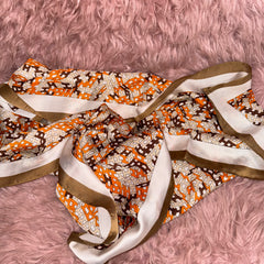 Foulard YACINE marron