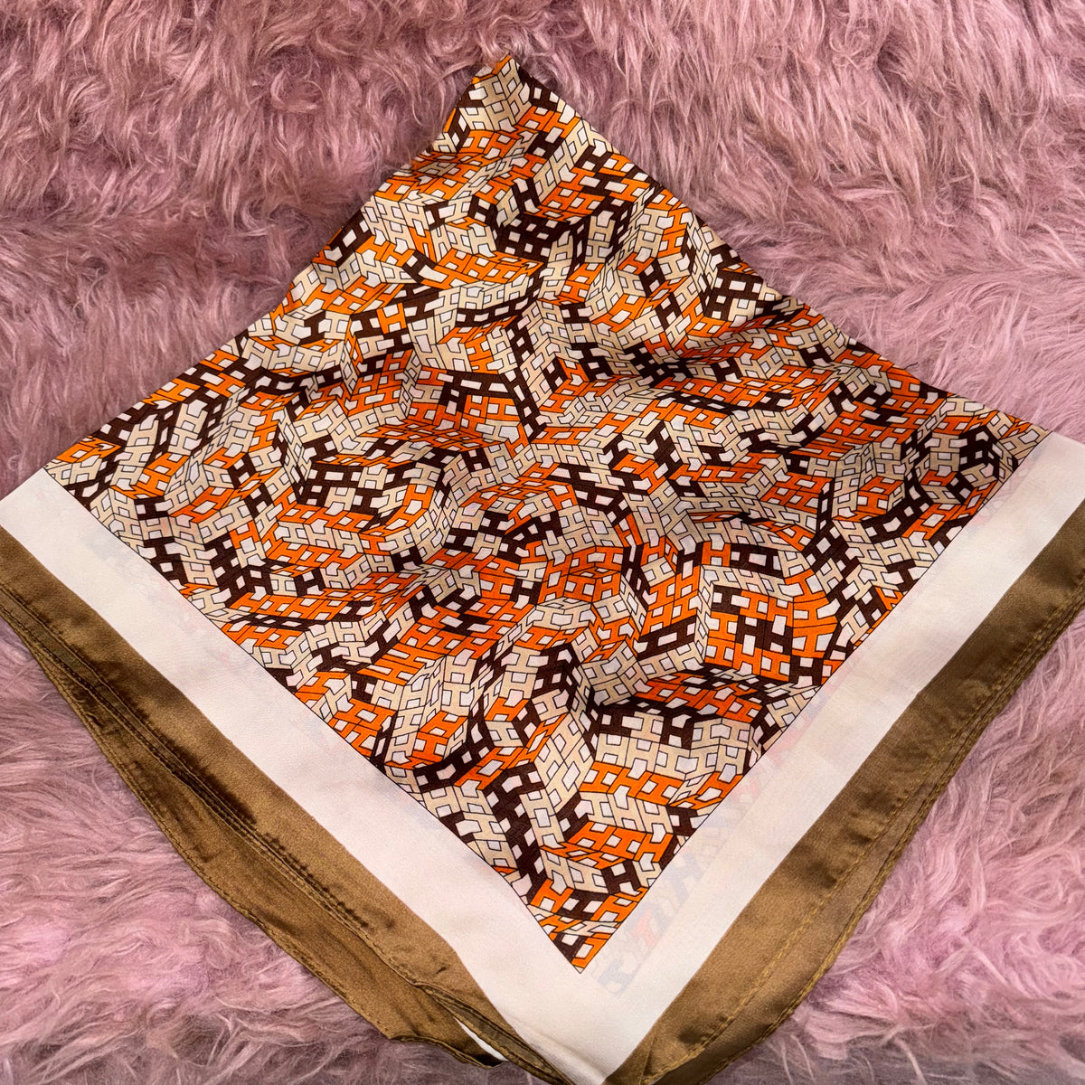 Foulard YACINE marron