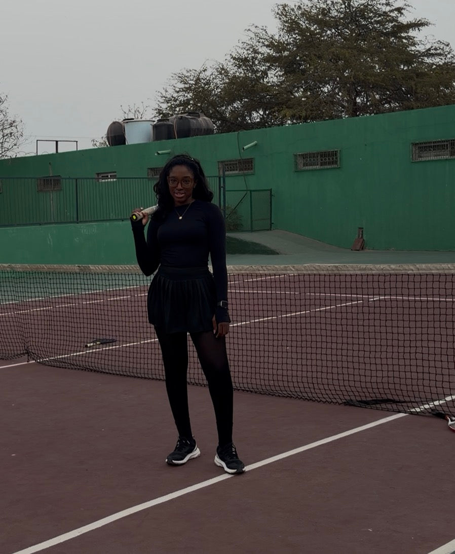 Ensemble tennis Noir
