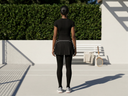Ensemble tennis Noir