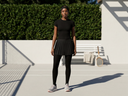 Ensemble tennis Noir