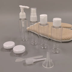 Kit récipients cosmétiques voyage