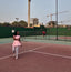 Ensemble tennis Rose