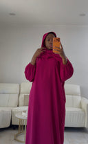 Robe de prière - Hijab intégré COULEURS