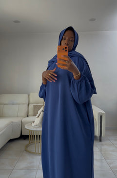Robe de prière - Hijab intégré COULEURS