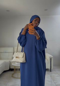 Robe de prière - Hijab intégré COULEURS