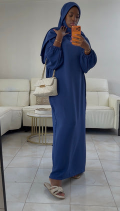 Robe de prière - Hijab intégré COULEURS