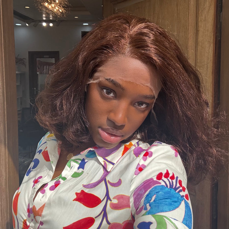 Perruque FATIMA Virgin HD Marron