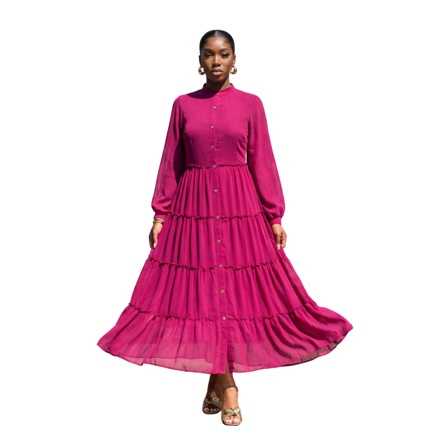 Robe DIATOU Rose