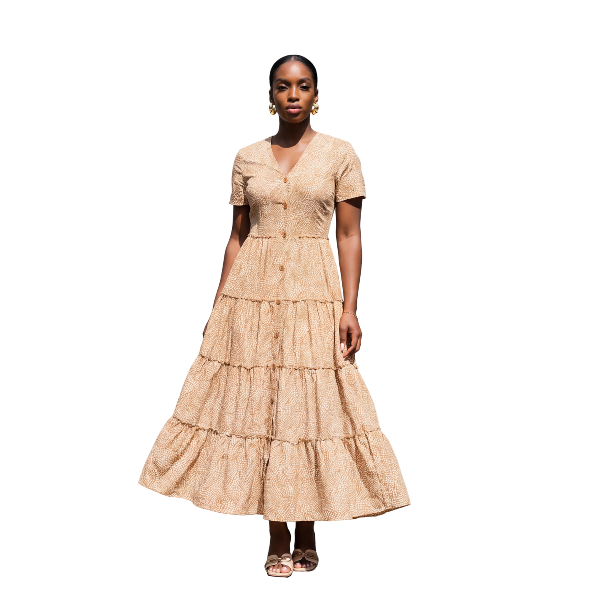 Robe Coumba Marron