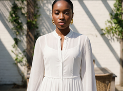 Robe DIATOU Blanc